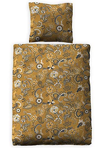 jilda-tex Bettwäsche 100% Bio-Baumwolle Versailles Made IN Green 135x200 cm Bio Öko