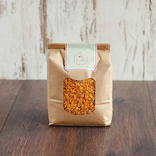 süssundclever.de® Bio Cornflakes | ungesüßt | 1,0 kg (2 x 500 g) | plastikfrei und ökologisch-nachhaltig abgepackt Bio Öko