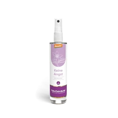 Baldini Raumspray „Keine Angst“ – 50 ml naturreines ätherisches Bio-Duftöl mit Neroli, Sandelholz & Vanille – beruhigend, harmonisierend, Demeter-zertifiziert, vegan Bio Öko Vegan