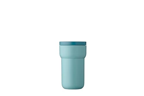 Mepal - Reisebecher Ellipse - Kaffeebecher & Teetasse für unterwegs - Luftdichter & auslaufsicherer Thermobecher To Go - Hält Ihr Getränk bis zu 30 Minuten heiß - 275 ml - Nordic Green