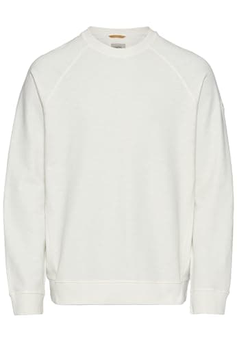 camel active Herren Sweatshirt aus Reiner Baumwolle Beige Menswear-L