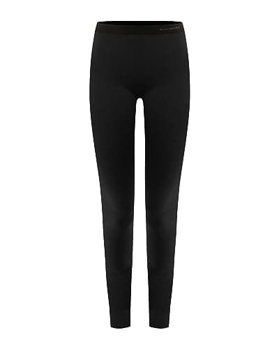 ecoBAMBOO Bambus Leggings Damen & Herren, Unisex Lange Leggins für Sport & Yoga (S-M) Öko