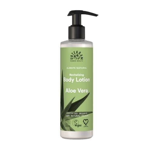 Urtekram Bio-Körperlotion mit revitalisierender Aloe Vera (245 ml, 1er Pack) Bio Öko Vegan