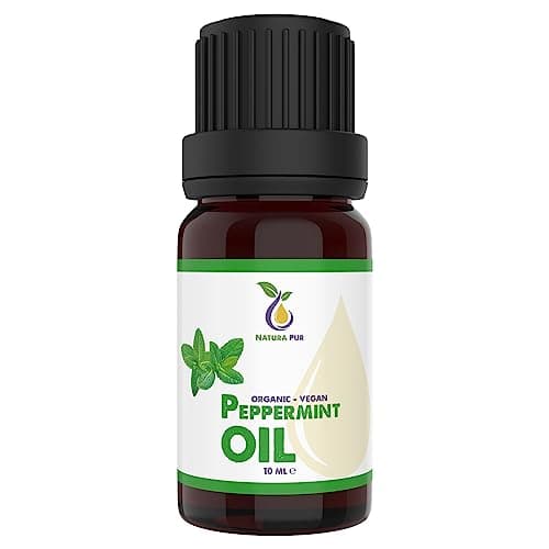 Pfefferminzöl BIO 10ml - 100% naturreines ätherisches Öl, vegan - Peppermint Oil (Mentha Piperita) Minzöl - Aroma Diffuser Öl Bio Vegan