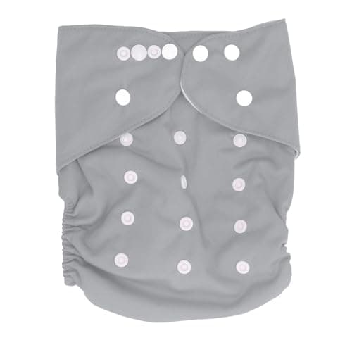 Waschbare Windel für Babys, Wiederverwendbare Stoffwindel, Stoffwindeln für Kinder verstellbar waschbar wasserdicht auslaufsicher mit Druckknöpfen für Kinder im Alter von 3 bis 6 Jahren(104) Öko