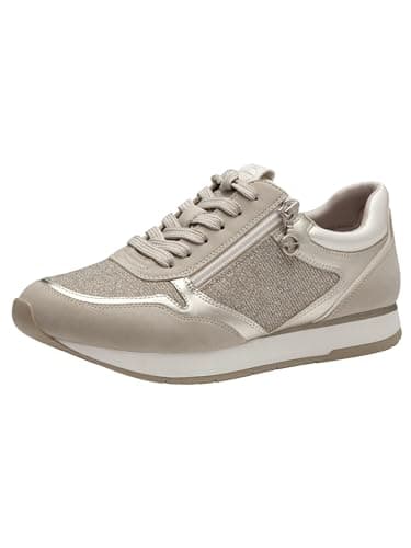 Tamaris Damen Schnürer Vegan beige 38 Vegan