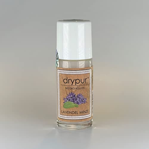 drypur • BIO DEO Rollon • LAVENDEL MINZE • 100% natürlichohne • ohne Aluminium, Alkohol oder künstliche Zusätze • Deodorant im Deo Roller • vegan Bio Vegan