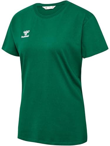 hummel GO 2.0 T-Shirt Damen Gruen, M Damen Bio Öko