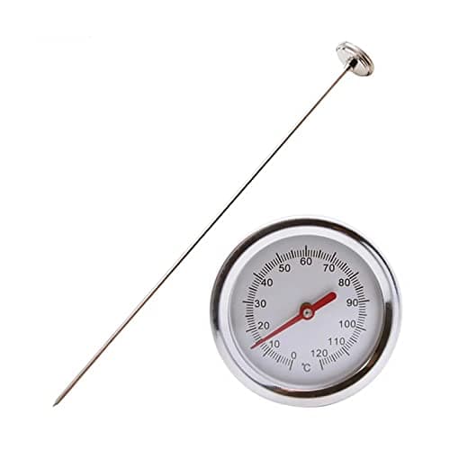 Kompostthermometer - Thermometer Mit Edelstahlsonde 50CM, Lange Thermometer Temperaturmesser Gartengeräte