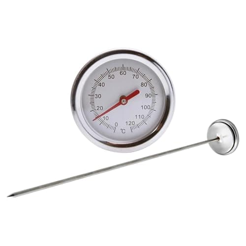 Kompost Thermometer - Erdthermometer Garten, Langstiel Bodentester | Outdoor Bodenthermometer Groß, Temperaturanzeige Boden 50cm, Kompostthermometer Für Gemüsebeet Und Hochbeet Perfekte Nährstoffe