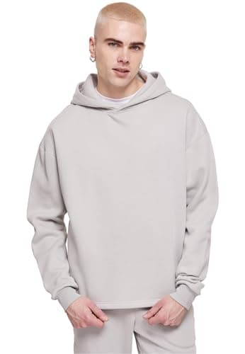Urban Classics Herren Kapuzenpullover Organic Loose Hoody lightasphalt 5XL Bio