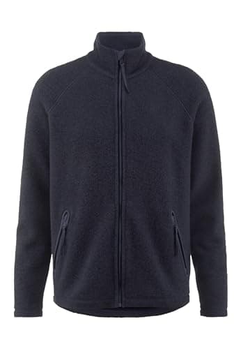 hessnatur Wollfleece-Jacke Herren aus Reiner Bio-Merinowolle | nachhaltig und fair hergestellt (Fair Wear Foundation) Bio Öko