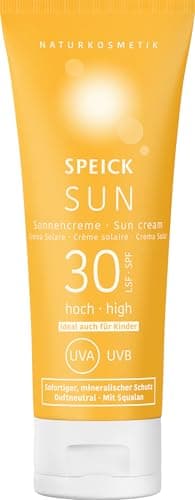 Speick Sonnencreme LSF 30 – verbesserte Rezeptur, für Kinder & Erwachsene, mineralisch mit Zinkoxid, Naturkosmetik, Gesicht & Körper, vegan und unparfümiert, 60ml Öko Vegan