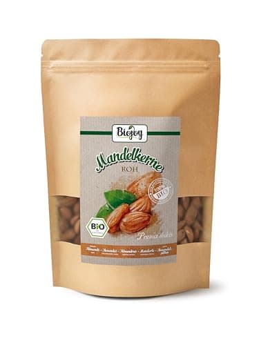 Biojoy BIO-Mandeln ganz (500 g), naturbelassen und ungesalzen Bio
