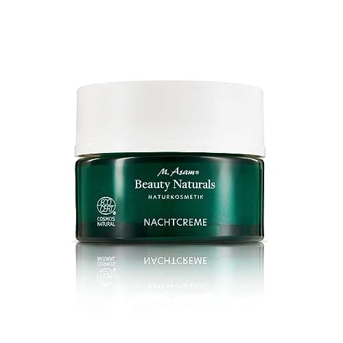 M. Asam Beauty Naturals NACHTCREME (50ml) – DNA-Zellreparatur & Regeneration mit marinen Rohstoffen & BIO-Arganbutter, zertifizierte Naturkosmetik in nachhaltiger Verpackung, vegane Hautcreme Bio Öko Vegan