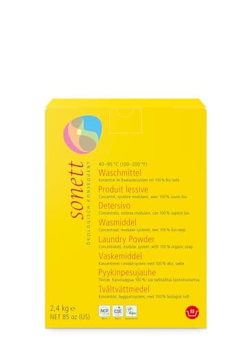 Sonett Waschmittel Pulver Konzentrat, 2.4 kg Bio