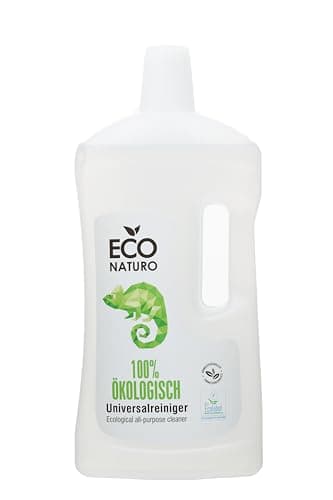 EcoNaturo - Universeller Allzweckreiniger 1000ml - 100% Pflanzlich - Ökologisch Abbaubar - ohne Tierversuche - zertifiziert mit Ecolabel und Viva - für Küche und Oberflächen Bio Öko Vegan