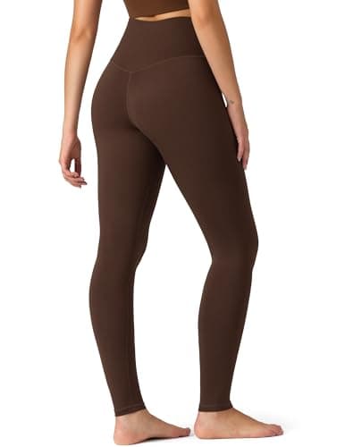 Colorfulkoala Butterweich hoch taillierte Yogahose Leggings Damen 28'' in voller Länge 80% Polyamid