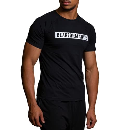 Nachhaltiges & Funktionelles Tshirt für Herren aus Bio-Baumwolle & Tencel | Slim Fit Fitness T-Shirt Männer - Fitness Shirt Bodybuilding, Gym, Sport | fair produzierte Sportbekleidung aus der EU Bio Öko