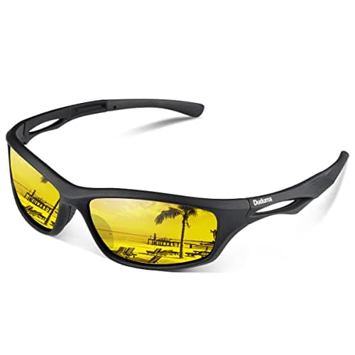 Duduma Sonnenbrille Herren Polarisiert Sport Sonnenbrille UV400 Schutz Sportbrille zum Angeln Laufen Fahrrad brillen für Herren Damen TR90