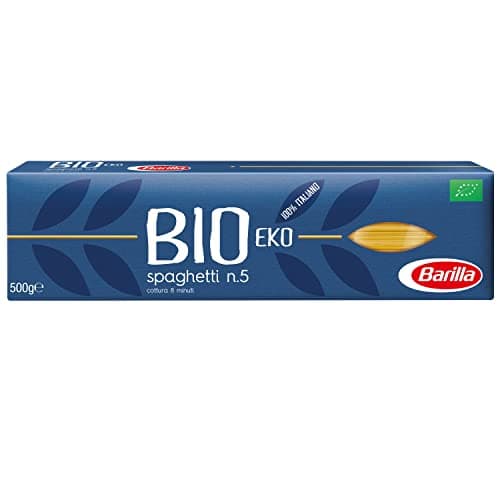 Barilla Bio - Spaghetti n.5 aus Hartweizen aus biologischem Anbau - 500 g Bio Öko