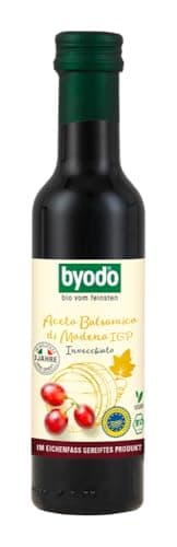 Byodo Antico Balsamico Aceto, Bio, 2er Pack (2 x 250 ml Flasche) – Original italienischer Balsamessig aus Modena, Ideal für Salate & Marinaden, Vegan Bio Öko Vegan