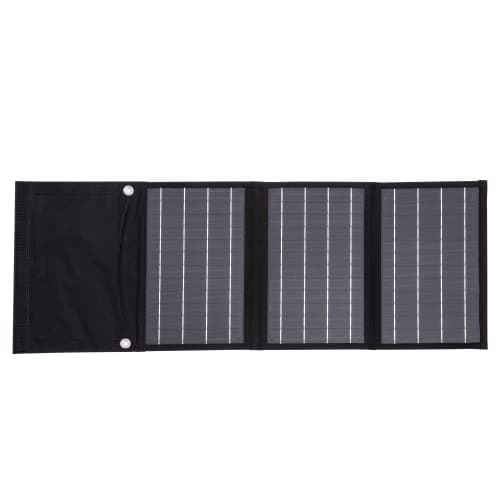 Technaxx 21W Solar Ladegerät mit USB Anschluss für das Handy, Powerbank, Tablet, andere - Perfekt für Wanderungen, Camping und Outdoor - Solar Ladetasche TX-207