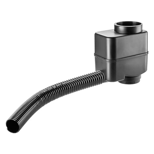 KADAX Regenwassersammler für Garten, Regenwassertonne für einfache und schnelle Montage, Lebensdauerer Regenwassertank, Regendieb aus Kunststoff (Schwarz) Öko