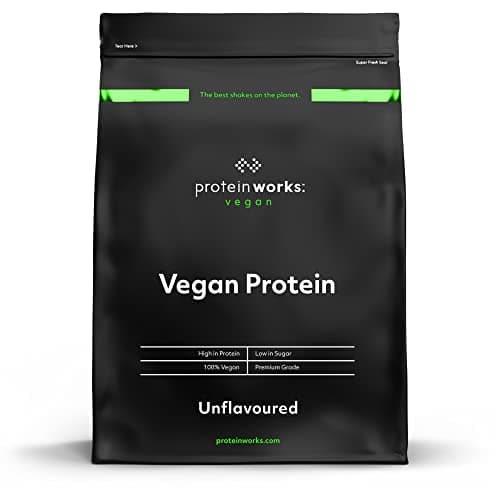 Protein Works Vegan Protein Pulver- 25g pflanzliches Protein- Veganes Proteinpulver- Vegan Eiweißpulver- 33 Servings- Natürlich- 1kg Vegan