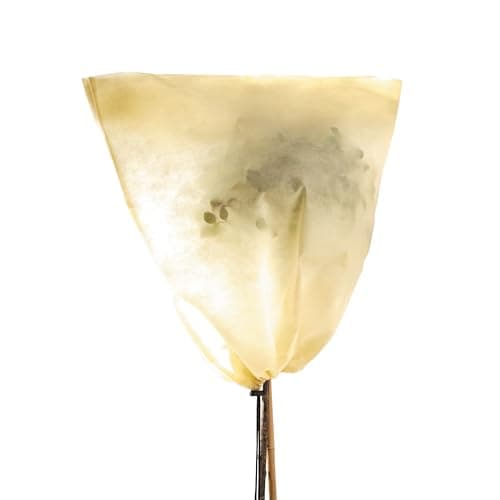 Bio Green Kübelpflanzensack S | 80 x 60 cm | Frostschutz | Reißfest | Winterschutz für Topfpflanzen | Schutzhülle Kübelpflanzen | Pflanzenschutz Bio Öko