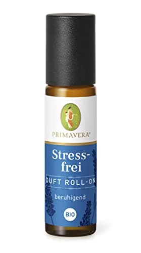 PRIMAVERA Duft Roll-On Stressfrei bio 10 ml - Lavendel - Aromaöl, Duftöl, Aromatherapie für unterwegs - beruhigend - vegan Bio Vegan