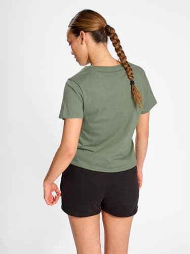 hummel hmlACTIVE Bee T-Shirt Damen Gruen, S Damen