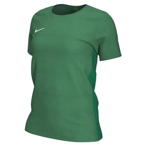 Nike Damen T-Shirt W NK Dry Park VII JSY SS, Pine Green/White, L, BV6728 Öko