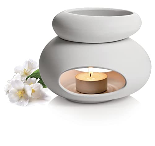 Tescoma Duftlampe FANCY HOME, Stones, Keramik, Weiß, TU