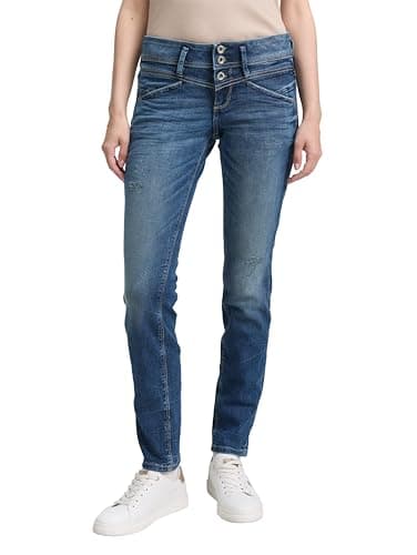 TOM TAILOR Damen Alexa Slim Jeans mit Bio-Baumwolle Bio