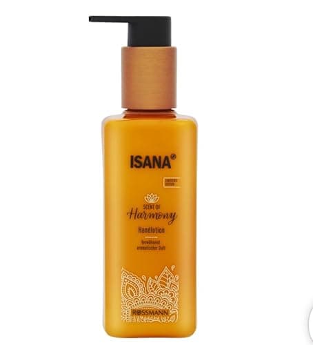 ISANA Handlotion Scent of Harmony – vegane Handcreme mit Zitrusduft & Orangenblüte, schnell einziehend, natürliche Handpflege ohne Mikroplastik, samtweiche Haut, 200 ml Vegan