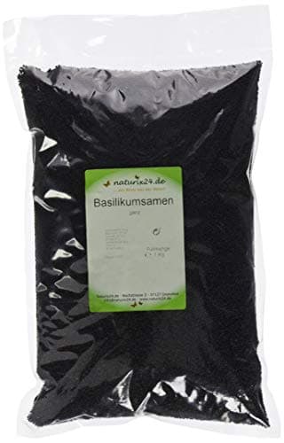 Naturix24 Basilikumsamen ganz, 1er Pack (1 x 1 kg)