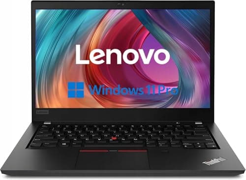 Lenovo Thinkpad T490 Business Laptop, 14 Zoll FHD (1920x1080), Intel Core i5-8365U, 16 GB RAM, 512 GB SSD, QWERTY Tastatur, Windows 11 Pro (Generalüberholt)