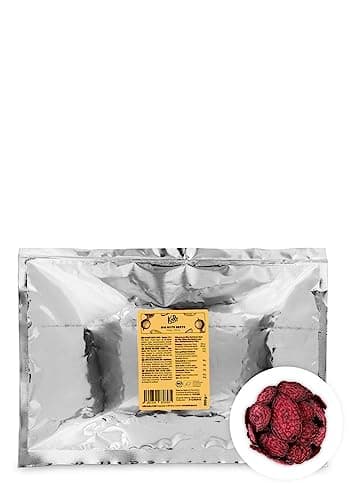 KoRo - Bio rote Beete Chips 200 g - Gemüsechips crunchy und ohne Fett - Perfekter Snack Bio