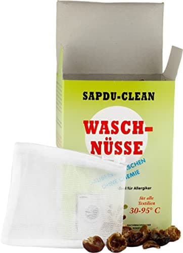 Waschnuss Sapindus Mukorossi Allergiekergeeignet 100% biologisch natürlich Waschmittel 250g Waschnüsse Bio