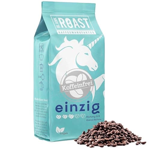 Blank Roast - EINZIG - 1kg - Kaffeebohnen koffeinfrei - 100% Arabica aus Peru - schonend & umweltfreundlich entkoffeiniert - säurearm mit voller Crema - ideal für jede Zubereitungsart Öko