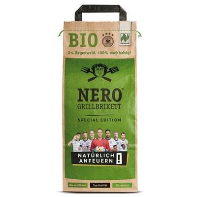 Nero Holz Grillbriketts NATURLAND, 2,5kg Bio Öko