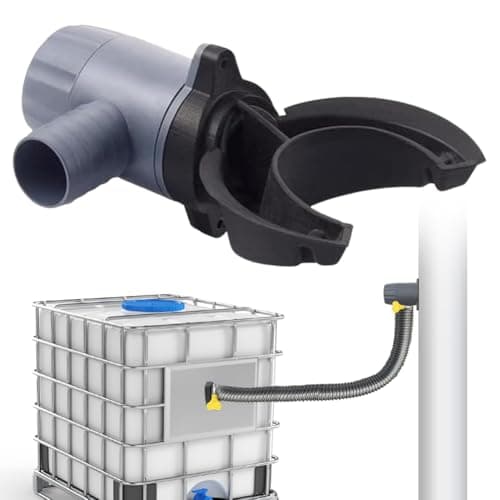 Regensammler, Fallrohr Regensammler 70-100 mm, Regenwassersammler Speedy für Regentonnen Öko