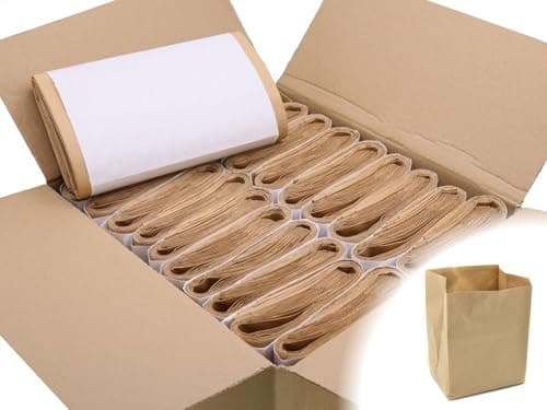 Sperling Bio-Kompostbeutel aus Kraftpapier, 10 Liter, 200 Stück, braun, 27 x 20 x 16cm, kompostierbar Bio Öko