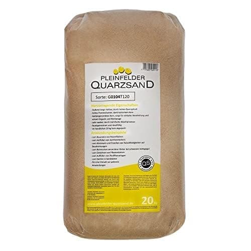 Spielsand, Sandkastensand, Sand für Sandkasten feuergetrockneter Quarzsand, LGA/TÜV geprüft TOP Qualität, Hergestellt in Bayern, Unsere Premium Kunden: FC Bayern, FC Augsburg, UVM (40 kg)