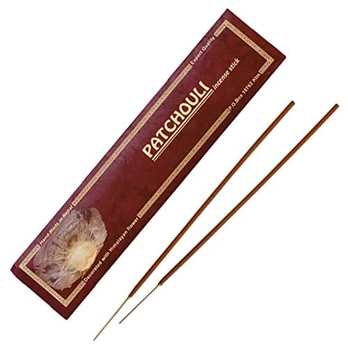 Bodhi® Premium Patchouli Räucherstäbchen, aus Nepal, 100% natürlich & Bio,15 stück Bio