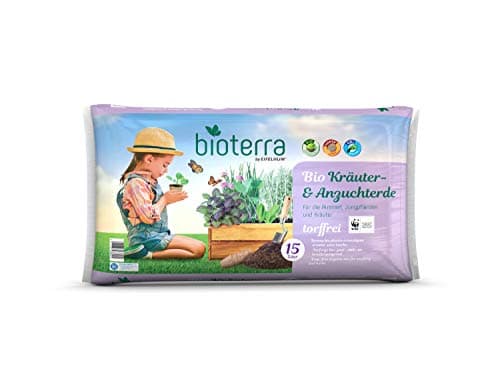 DHG BIOTERRA Bio Kräuter- & Anzuchterde torffrei 15l Bio Öko