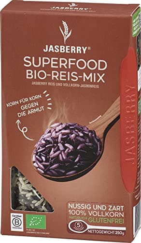 Bio Vollkorn Reis Jasberry Superfood 250g - Variante Mix Bio