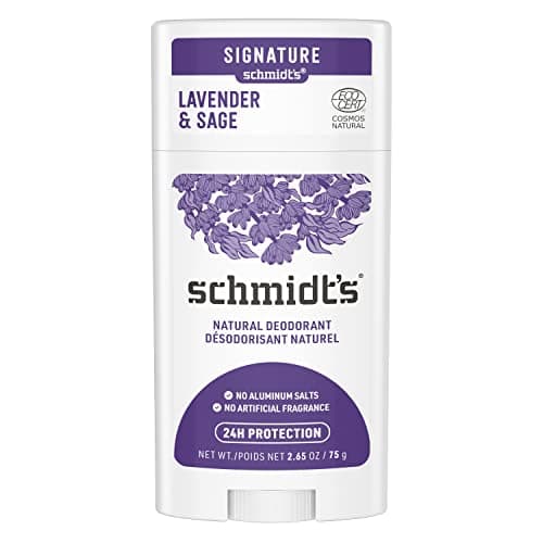 Schmidt's natürlicher Deo Stick Lavendel & Salbei Deodorant ohne Aluminium für langanhaltende Frische 75 g 1 Stück Öko Vegan