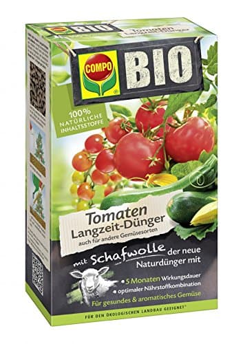 Compo Bio Tomaten Langzeit-Dünger mit Schafwolle 750g Bio Öko